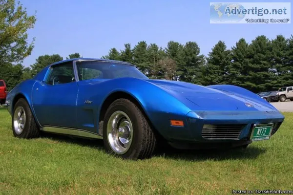 1973 Chevrolet Corvette ALL ORIGINAL STINGRAY T-TOPS (434147) WE