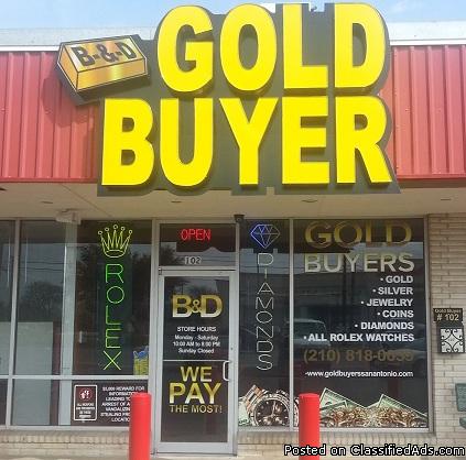 Gold Buyer San Antonio BandD