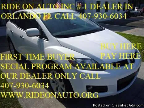 2008 Mazda CX-7 LOW DOWN PAYMENT LOW MONTHLY PAYMENT