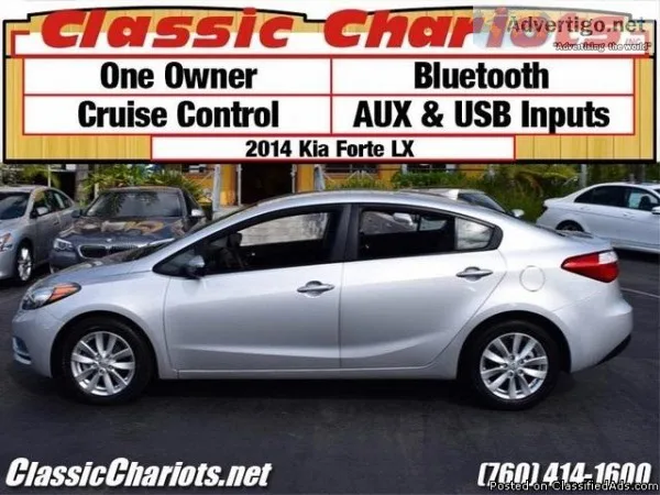Used Car Near Me &ndash 2014 Kia Forte LX with Bluetooth One Own