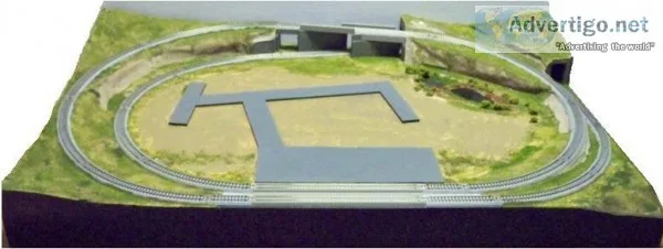 Train Set Layout New and Ready To Run
