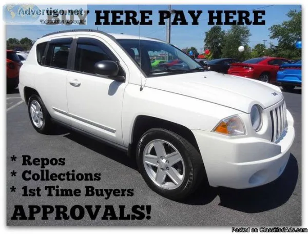 2010 Jeep Compass - Buy Here Pay Here - 499 Down