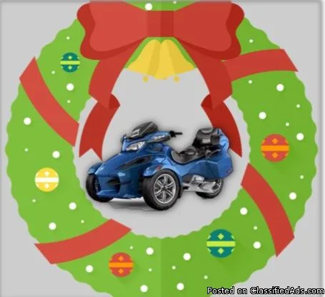 2010 Can-Am Spyder RT Audio and Convenience SE5 in Orbital Blue 