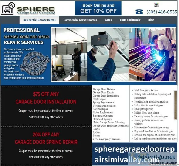 Efficient Finest Quality Garage Door and Gates Repair Services i