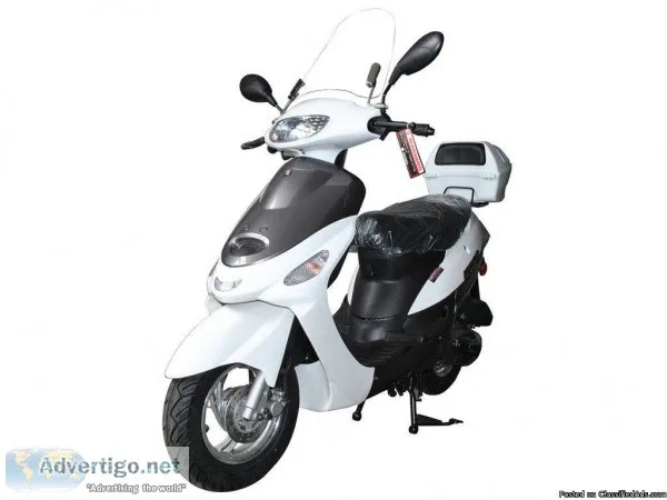 Save600.00 (46%)  50cc Street Legal Moped Scooter Gas Powered Wh