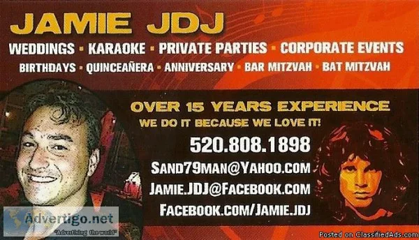 EXPERIENCED WEDDING DJ and MC FOR ANY EVENT