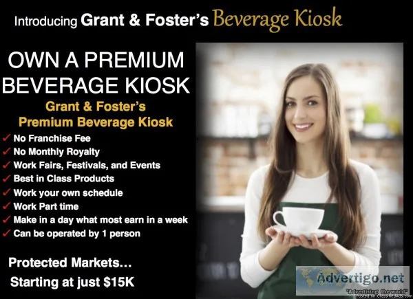 Grant and Foster Beverage Kiosk (Dealer Program)