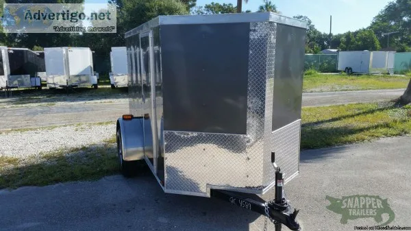 Motorcycle Hauler  5x8 Charcoal Gray NEW for SALE
