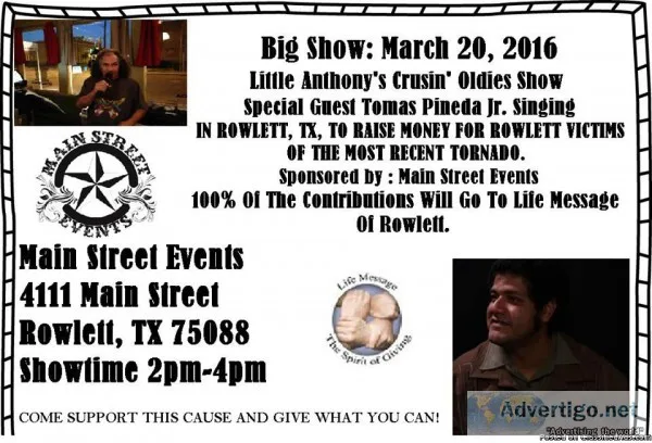 Benefit For Tornado Families
