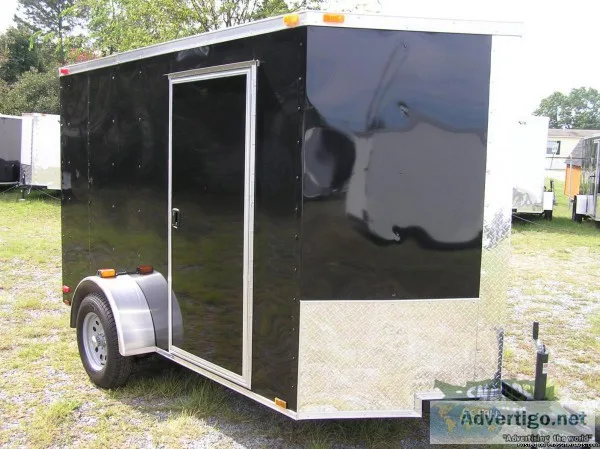 ATV Trailer  6 foot x 10 foot Blk Exterior NEW for SALE