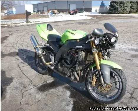 2004 Kawasaki Ninja ZX1000C Motorcycle