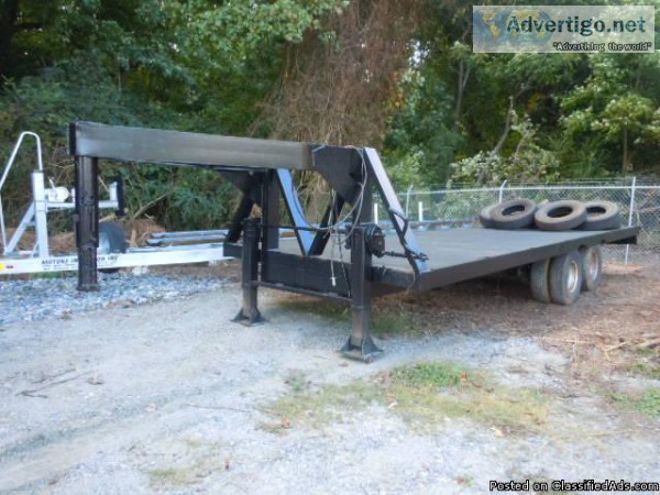 Used Gooseneck Equipment Trailer