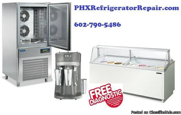 Ice Cream Freezer and Dipping Cabinet Repair