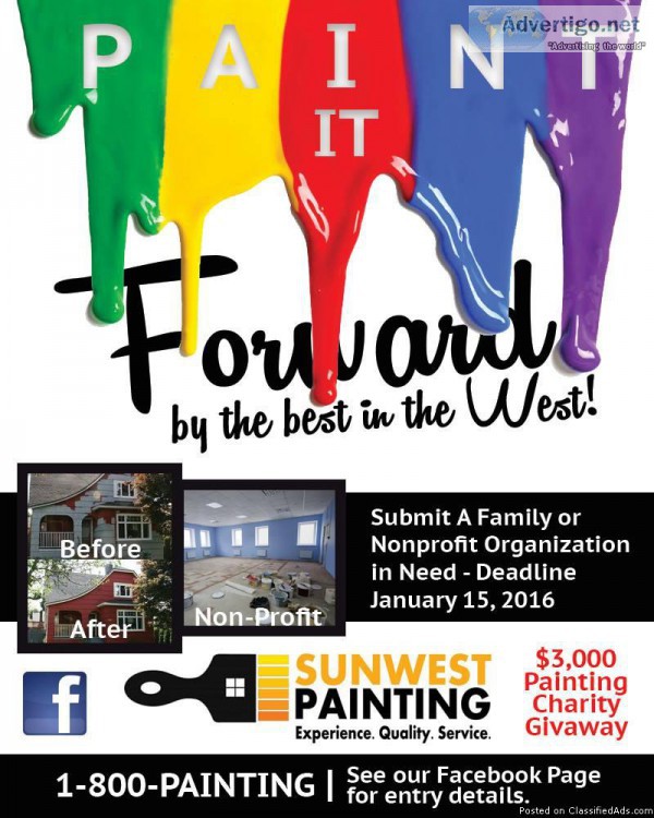 3000 Painting Charity GiveAway