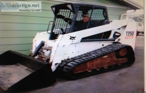 Bobcat Skid Steer and Dump Trailer Pkg.