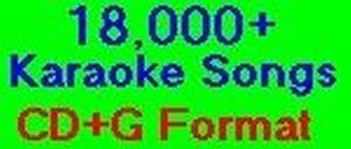 18000 CDG Karaoke Songs on USB Hard Drive