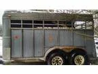 Circle J Bronco 3 Horse Trailer