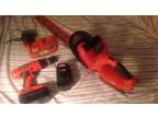 Drill. And. Hedge Trimmers. 18. Volt