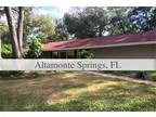 Short Sale Single Family Home for sale in Altamonte Springs FL