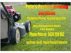 Pete s Perfect Mowing Services