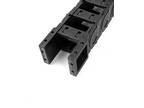 Black Plastic Drag Chain Cable Carrier 35 x 50mm for CNC Machine