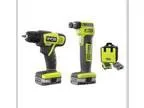 Ryobi Auto Hammer DrillDriver Kit
