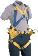 Tower Climbing and high work full body harness