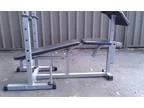 Adjustable Bench Press Excellent Condition
