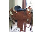 STUNNING one of a kind show saddle.