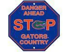 Florida Gators Stop Sign