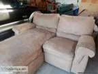 Microfiber Latte color love seat combo