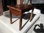 Years oldWeathered Barn Wood Timber Sofa End Table - Price