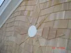 Free ridgevent with 15sq. roofs free seamless aluminum gutter fo