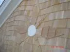 Free ridgevent with sq. roofs free seamless aluminum gutter fo