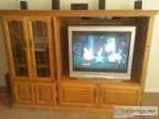 Entertainment Center with TV