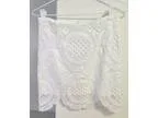 White crochet knit skirt fully lined from City Beach Sz 8