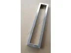 dh - 24&quot Rectangular Tube Pull Shower Door Handle Square Sta
