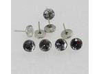 50X Crystal Upholstery Sofa Nails TacksDiamond Head Upholstery T