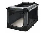 Maelson soft kennel No 82 fabric car crate dog crate black and g