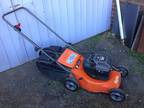 Flymo 4 stroke mower and catcher. Just serviced  Warranty
