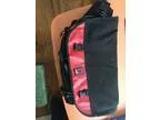 Black and Red Chrome bag Messenger Utility (Rockford)