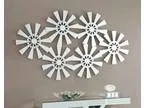 Multi flower  Sun shaped decorative wall mirror
