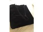 Thick and warm black throw  blanket