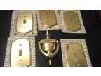 solid brass door knocker (midtowna)