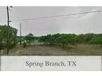 Short Sale Land for sale in Spring Branch TX
