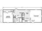 Fleeod Mobile Home 1 BR with patio and beautiful lands