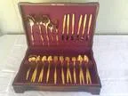 Gold Silverware Set