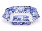 Spode Blue Italian Square Dinnerware Bowl. Brand new in box