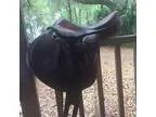 16.5 &quot 0AA DEVOUCOUX CHIBERTA monoflap jumping saddle