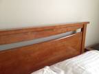 Queen wooden bed frame